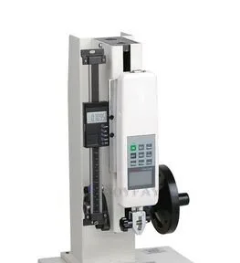 Miniatura 2 de CGOLDENWALL 1000N Vertical Side Shake Push Pull Test Station Stand con un indicador digital y un indicador de fuerza de empuje digcial