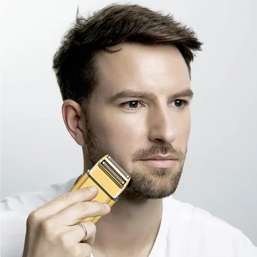 Miniatura 6 de BaBylissPRO Barberology Double FXFS2G - Cabezal de afeitar dorado (1 unidad, 1 hoja, macho, hombres adultos)