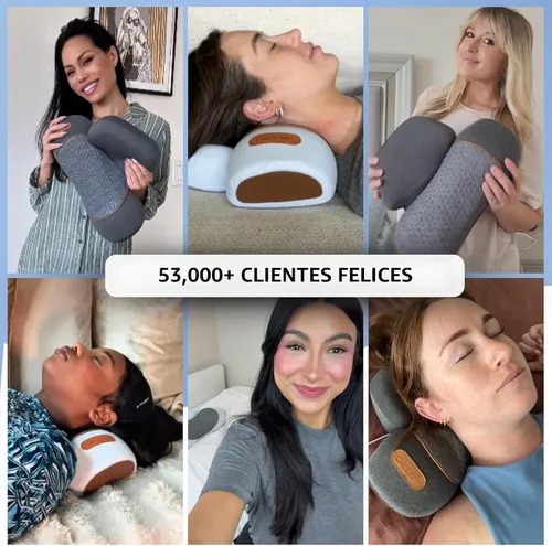Miniatura 5 de CALLIXE Original TheraPillow – Almohada masajeadora de cuello 3-en-1 con calor y tracción suave Soporte relajante para el cuello y los hombros