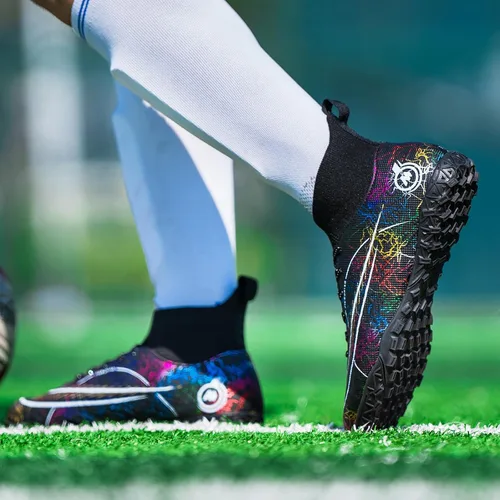 Miniatura 6 de Zapatos de fútbol para niños, para interiores, fútbol sala, césped, jóvenes, botines de fútbol para niños, botas de fútbol para entrenamiento al