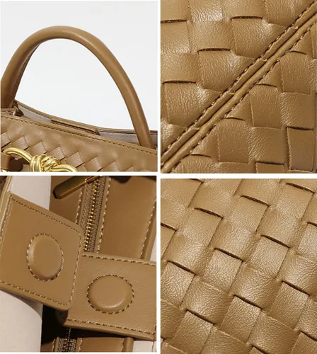 Miniatura 3 de Bolsos Hobo para mujer, bolso de mano tejido, bolso de hombro tejido, bolso cruzado, bolso tejido de moda, bolso de mano 2023