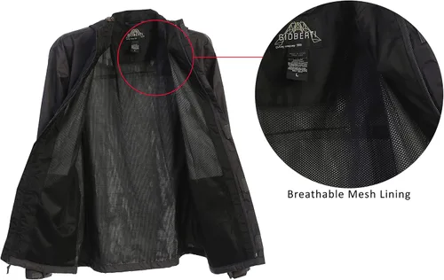 Miniatura 3 de Gioberti Chaqueta impermeable para hombre