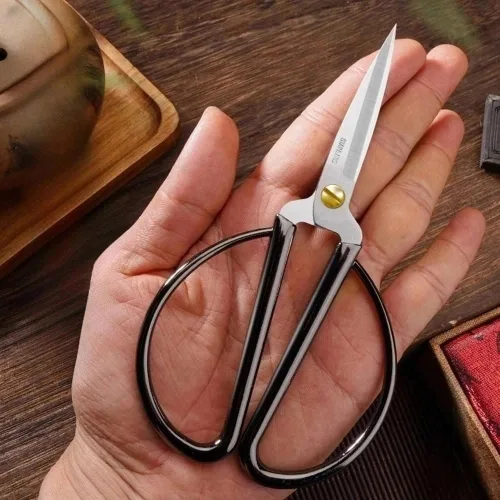 Miniatura 8 de Tijeras de costura de acero inoxidable de 5 pulgadas, tijeras afiladas para bordado, costura, manualidades, trabajo de arte y uso diario