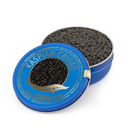 Miniatura 5 de 𝐁𝐄𝐒𝐓𝐒𝐄𝐋𝐋𝐄𝐑 Premium Caviar de Esturión Siberiano Real Negro - 100 g - (3.5 oz) - Clásico Esturión Malossol Esturión Negro Roe - [NOVIEMBRE 2025]