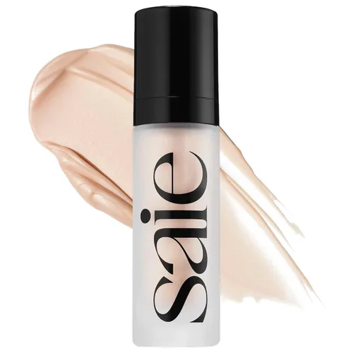 Miniatura 11 de Saie Mini Glowy Super Gel - Base de maquillaje hidratante y suero iluminador enriquecido con vitamina C y aceite de escualano, maquillaje líquido