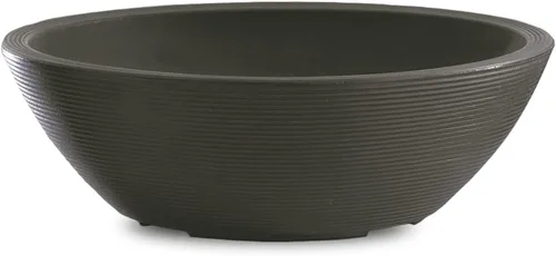 Miniatura 9 de Crescent Garden Delano - Maceta ovalada para jardín, suculentas, cuenco único de doble pared para interiores y exteriores con enchufe