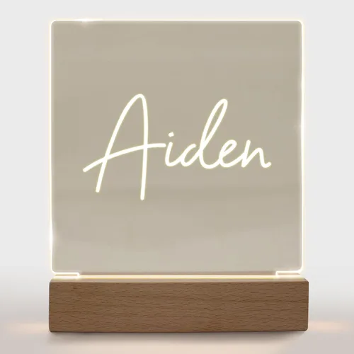 Miniatura 16 de Luz nocturna personalizada para niños, niñas, niños, regalos personalizados para decoración de dormitorio de bebé niño baloncesto Luz nocturna 019