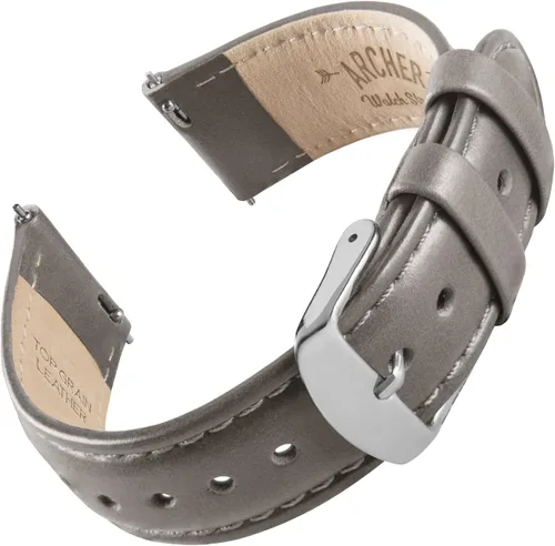 Miniatura 14 de Archer Watch Straps - Correas de reloj de liberación rápida de cuero de grano superior