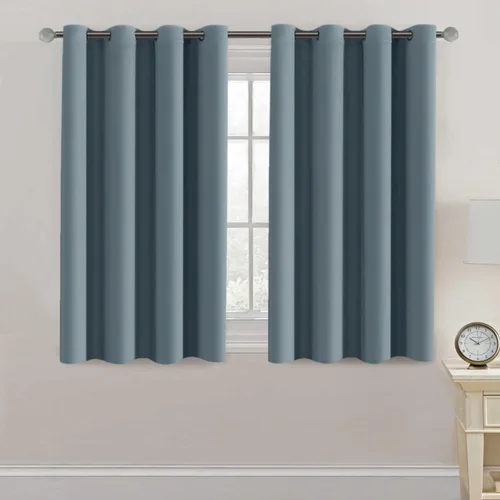 Miniatura 199 de H.VERSAILTEX - Cortinas blackout con aislamiento térmico y ojales en la parte superior, para patios, puertas correderas y división de habitaciones