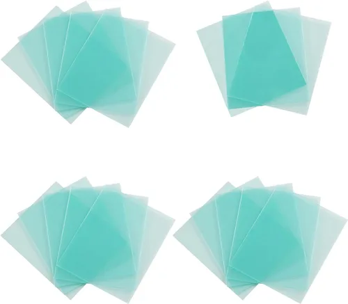 Miniatura 6 de PACK de 10 lentes de repuesto de protección de soldadura de luz variable automática 4.25x2 pulgadas (108mm x 50mm) lente de cubierta transparente