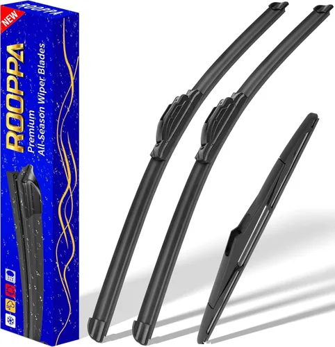 3 limpiaparabrisas de repuesto para Jeep Wrangler 2007-2017/2008-2018 Jeep Wrangler JK 2007-2018, repuesto de equipo original, 15, 15, 13 pulgadas