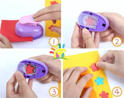 Miniatura 2 de CADY Crafts Punch - Perforadora (1.0 in), diseño de flores