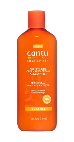 Miniatura 3 de Cantu Champú en crema limpiadora sin sulfato de manteca de karité, 3 onzas líquidas