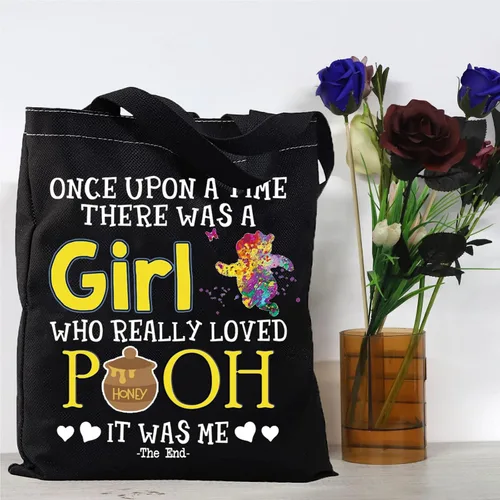 Miniatura 6 de JJ Gift - Bolsa de maquillaje para fanáticos del programa de televisión, negro (Black Tote)