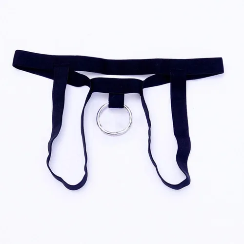 Miniatura 3 de Tangas G-Strings para hombre con correa de moda Sretch Slip con espalda en T Micro ropa interior sexy lencería con anillo