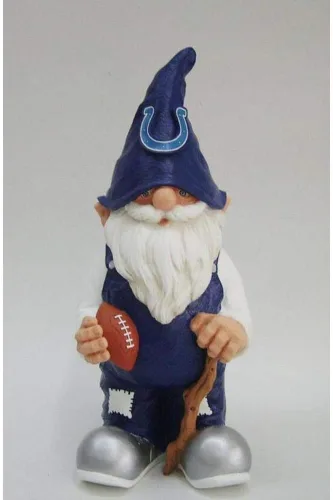 Miniatura 23 de NFL Resin 11.5" Team Logo Outdoor Garden Statue Gnome