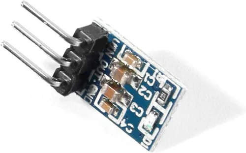 Miniatura 5 de Dorhea Paquete de 7 convertidores de 3.3V DC-DC Buck 3 pines AMS1117-3.3V DC 4.75V-12V a 3.3V Regulador de voltaje reductor fuente de alimentación