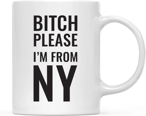 Miniatura 79 de Andaz Press Taza de café de 11 onzas, regalo de broma, Bitch Please I'm from Alabama, paquete de 1, incluye caja de regalo, divertidas ideas