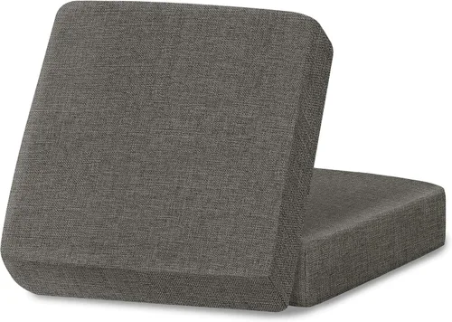 Miniatura 25 de Naturoom Fundas de Cojines de Sofá de Lino, Funda de Sofá Funda de Sofá Protector de Muebles con Cuerda de Amarre en la Parte Inferior, Suave