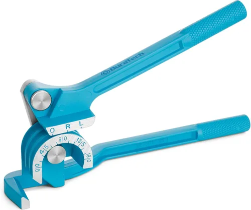DURATECH Dobladora de tubos de 180 grados, dobladora de tubos, dobladora de tubos 3 en 1, 1/4 ", 5/16 ", 3/8 ", para tubos de cobre, latón, aluminio