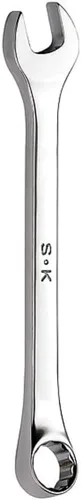 SK Professional Tools 88360 - Llave métrica de 6 puntos, estándar, 0.394 in, llave cromada combinada con acabado SuperKrome, fabricada en Estados