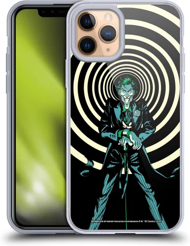 Miniatura 182 de Head Case Designs Funda de gel suave con licencia oficial de The Joker DC Comics The Killing Joke Character Art compatible con Apple iPhone 11 Pro