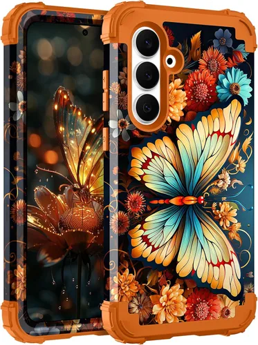 Miniatura 48 de Hocase Funda para Galaxy S20 FE 5G, Protección resistente a prueba de golpes, goma de silicona suave + parachoques de plástico duro, funda