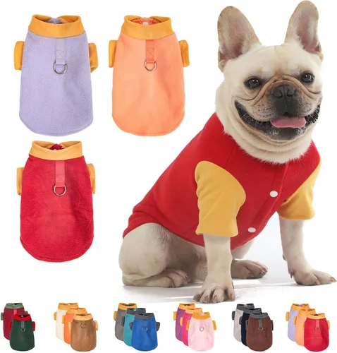 Miniatura 9 de FabriCastle Suéteres pequeños para perros, paquete de 3 prendas para perros y gatos, chaquetas suaves y cálidas para perros XXS XS S y S, disfraces