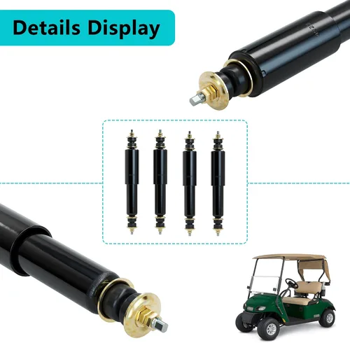 Miniatura 5 de 10L0L Amortiguadores para carrito de golf para EZGO TXT, amortiguadores delanteros y traseros 1994-en adelante para modelos de gasolina