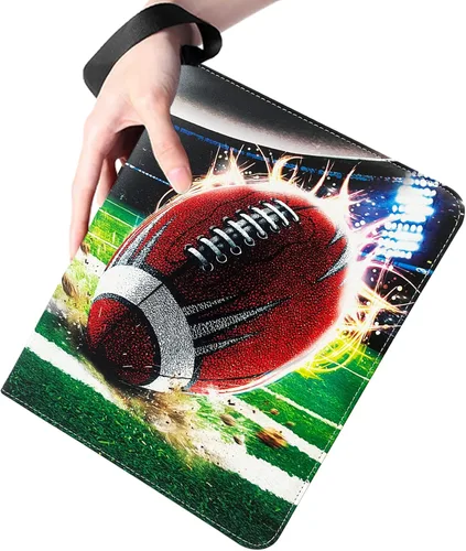 Miniatura 7 de Carpeta de 900 bolsillos para tarjetas de fútbol, álbum para coleccionistas de tarjetas de intercambio, carpeta para tarjetas de intercambio de 9