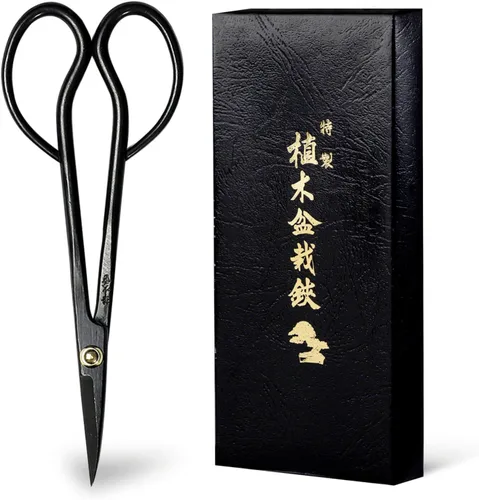 Miniatura 9 de Hanafubuki Wazakura Twig - Tijeras de bonsái fabricadas en Japón, 7 pulgadas (7.087 in), herramientas japonesas de jardín de bonsái, tijeras
