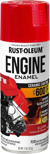 Miniatura 32 de Rust-Oleum 366437 Pintura en aerosol de esmalte para motor, 11 oz, Cast Coat Iron, (paquete de 1)