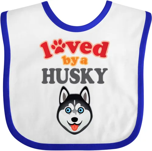 Miniatura 3 de inktastic Husky Dog Lover Baby Bib