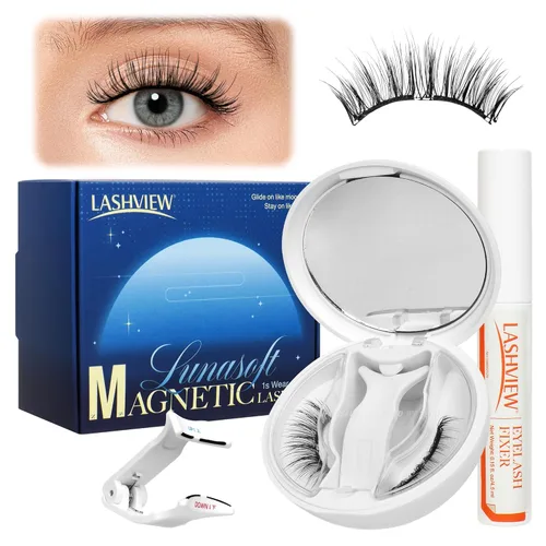 Miniatura 21 de Lashview Ellipse Extensiones de pestañas planas de 0.15 mm, rizo C de 0.43 pulgadas, negro visón, pestañas individuales, súper mate, extremadamente