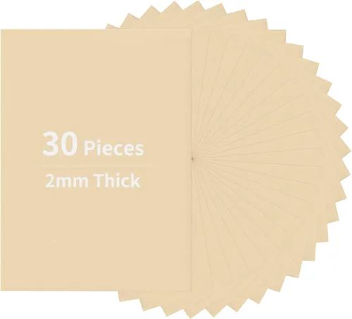 Miniatura 36 de Paquete de 30 hojas de espuma EVA naranja, 11.8 x 7.87 pulgadas, papel de espuma de 0.079 in de grosor para artes y manualidades, perfecto