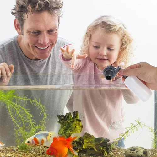 Miniatura 8 de Mini válvula de flotador de 7.08 pulgadas, control automático de nivel de agua con tuerca ajustable para humidificador, máquina de hielo de acuario