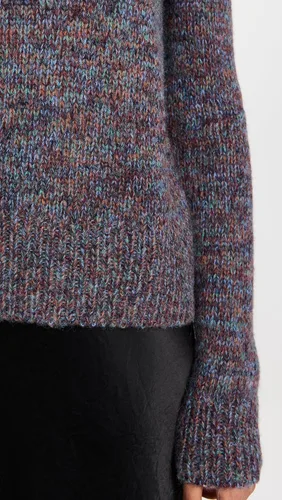 Miniatura 6 de Vince Mujer Multicolor Marl Crew Nk