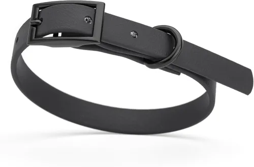 Miniatura 77 de Dogline Biothane - Collar impermeable para perro con hebilla de liberación rápida, resistente cincha de nailon recubierta con resistente y a prueba
