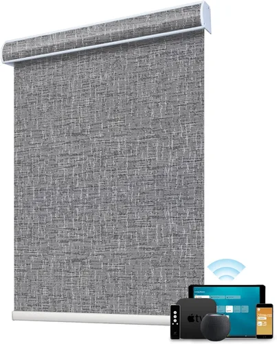 Miniatura 29 de SmartWings Persianas enrollables con cable duro PoE 100% opacas, muestra de tela