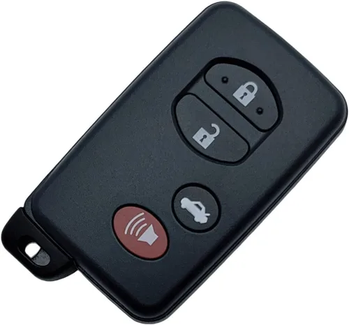 Miniatura 14 de Carcasa de repuesto para llavero de Toyota Land Cruiser RAV4 4Runner Prius C V Sequoia Tacoma Tundra Corolla entrada sin llave remoto cubierta