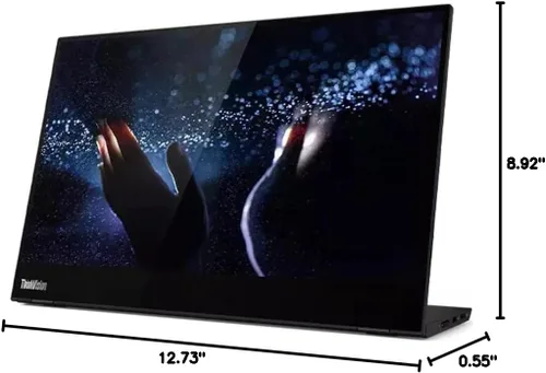 Miniatura 9 de Lenovo - Monitores corporativos M14T A20140FX0 14IN 4K UHD 2160p Monitor
