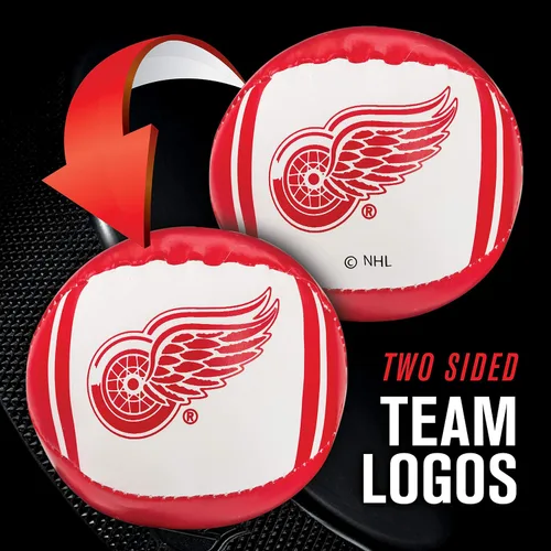Miniatura 6 de Franklin Sports NHL Team juego de palos de hockey blandos mini - Palo y pelota de espuma de mini hockey blandos del equipo NHL - Gran juguete