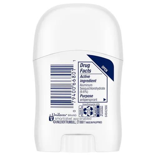 Miniatura 2 de Dove Advanced Care Desodorante, tamaño viaje, acabado transparente, paquete de 6 – Mini desodorante en barra, 0.5 onzas Ea