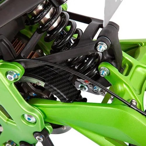 Miniatura 2 de Protector de Eje Central para Surron, Patrón de Fibra de Carbono Funda de Protección del Eje Medio Cubierta Protectora para Motocicleta Eléctrica