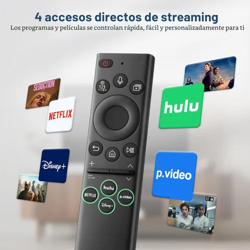 Miniatura 5 de para Samsung-Smart-TV, control remoto, reemplazo, control remoto universal para televisores inteligentes Samsung Frame curvado de cristal 2019 2026