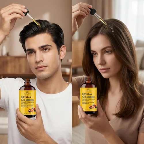 Miniatura 3 de Botanic Hearth Aceite de batana para el crecimiento del cabello y aceites de tratamiento capilar, 4 onzas líquidas, aceite de batana inspirado