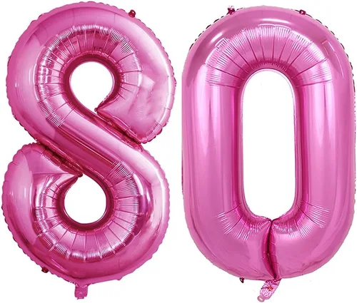 Miniatura 48 de Goer, conjunto de globos de papel aluminio para decoraciones de cumpleaños, globos de las letras de feliz cumpleaños y de números Oro