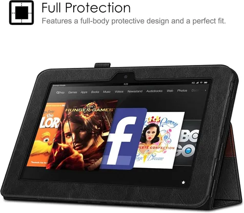 Miniatura 8 de Fintie Funda tipo folio para Kindle Fire HD 8.9" - Funda de piel delgada con apagado y encendido automático para Amazon Kindle Fire HD 8.9