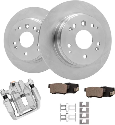 Miniatura 15 de Detroit Axle - Rotores de freno para Chrysler 200 2015 2016 2017, Rotores de freno de disco de reemplazo: 12.01" pulgadas delantero y 10.95
