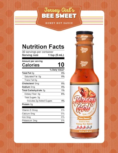 Miniatura 3 de Jersey Girl - Salsa picante de 5 onzas (paquete variado 3, picante, miel, masala india) Set de salsa picante baja en sodio